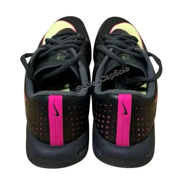 Size 5 Nike Triple Jump Elite 2 Black Pink Track Spikes AO0808-002 Men's /6.5wns